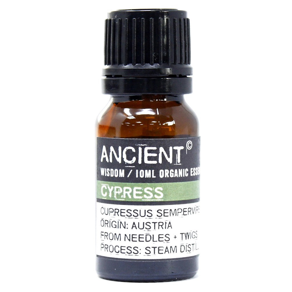 112149-5 Ekologiska Eteriska Oljor för Aromaterapi 10 ml - Ancient Wisdom Cypress